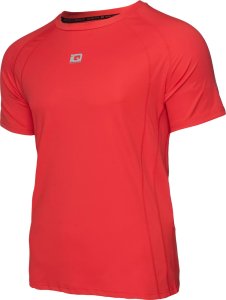 IQ Męska koszulka z krótkim rękawem Iq intelligence quality IGNITE fiery red rozmiar S 2