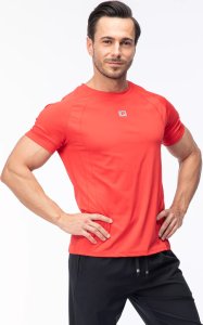 IQ Męska koszulka z krótkim rękawem Iq intelligence quality IGNITE fiery red rozmiar S 9