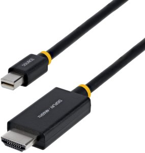 Adapter AV StarTech STARTECH.COM 2m Mini DisplayPort do HDMI kabel adapter 4K 60Hz z HBR3 HDCP 2.3 i DPCP MDP do HDMI 2.0 kabel aktywny konwerter wideo 2