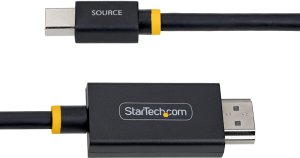 Adapter AV StarTech STARTECH.COM 2m Mini DisplayPort do HDMI kabel adapter 4K 60Hz z HBR3 HDCP 2.3 i DPCP MDP do HDMI 2.0 kabel aktywny konwerter wideo 3
