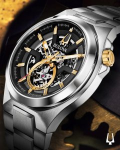 Zegarek Bulova Zegarek męski Bulova 98A224 srebrny 16