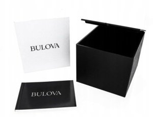 Zegarek Bulova Zegarek męski Bulova 98A224 srebrny 5