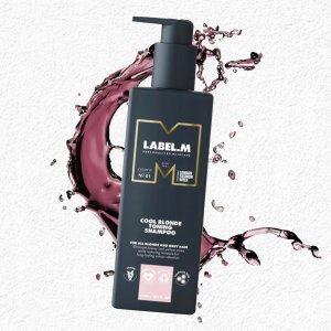 Label m Label.M, Cool Blonde, Hair Shampoo, For Neutralisation Of Yellow Tones, 1000 ml For Women 4