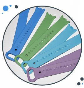 ChronSmarta Zestaw: 6x pasek ChronSmarta do smartband'a Xiaomi Mi Band 8 / 9 / 10 5