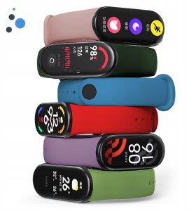 ChronSmarta Zestaw: 6x pasek ChronSmarta do smartband'a Xiaomi Mi Band 8 / 9 / 10 4