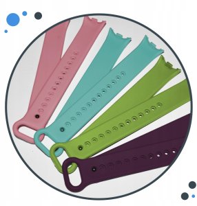ChronSmarta Zestaw: 6x pasek ChronSmarta do smartband'a Xiaomi Mi Band 8 / 9 / 10 5