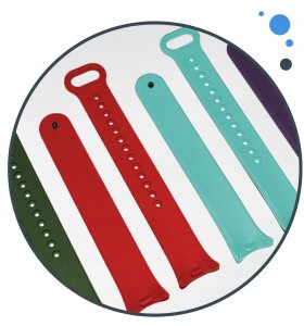ChronSmarta Zestaw: 6x pasek ChronSmarta do smartband'a Xiaomi Mi Band 8 / 9 / 10 6