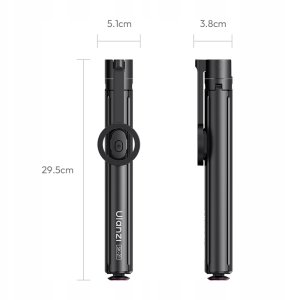 Selfie stick Ulanzi Statyw Auto-open 180cm + Kijek Selfie Stick Magsafe Magnes Pilot 10m Ulanzi / Sk21 / Sku: M103 10