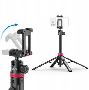 Selfie stick Ulanzi Statyw Kijek Selfie Stick 2w1 150cm + Pilot Telefon Auto-deploy 1/4" Ulanzi / Mt-44b 3