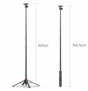 Selfie stick Ulanzi Statyw Kijek Selfie Stick 2w1 150cm + Pilot Telefon Auto-deploy 1/4" Ulanzi / Mt-44b 8