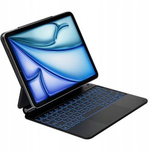 4kom.pl Etui Typecase Edge z klawiaturą do iPad Pro 11" 2024/2025 carbon fiber 8