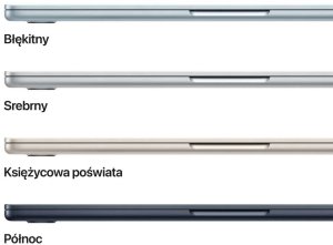 Laptop Apple Apple MacBook Air 13" M5 10-core CPU + 8-core GPU / 16GB RAM / 512GB SSD / Klawiatura US / Zasilacz 35 W / Srebrny (Silver) 3