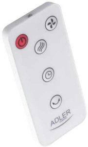 Wentylator Adler Bezłopatkowy Wentylator Kolumnowy 86 cm z Pilotem, Oscylacja 60, 3 Prędkości, 3 Tryby Pracy, Timer 112 h, LED 9