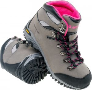 Buty trekkingowe damskie Hi-Tec Buty damskie Sajama grey/light fuchsia/black r. 40 5