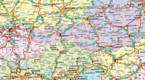 Nawigacja GPS ExpressMap Europa laminowana mapa samochodowa 6