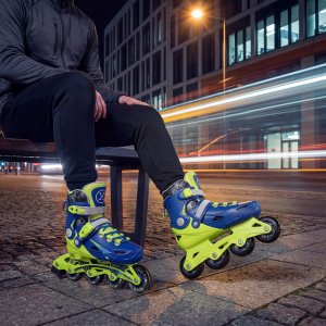 Nils Extreme NA1055 ŁYŻWOROLKI BLAZE GRANATOWE ROZM. M(35-38) NILS EXTREME 5