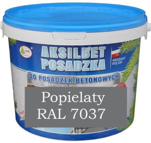 AKSIL AKSILBET FARBA DO POSADZKI POPIELATY RAL 7037 5L 4