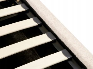 Beliani Łóżko dziecięce z pojemnikiem Boucle ANET 90 x 200 cm Beżowy 9