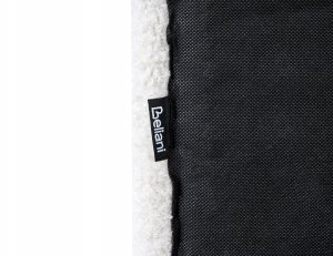 Beliani Łóżko z pojemnikiem Boucle ROCHEFORT 180 x 200 cm Złamana biel 11