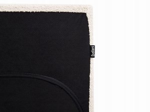 Beliani Łóżko z pojemnikiem Boucle ORBEY 140 x 200 cm Złamana biel 11