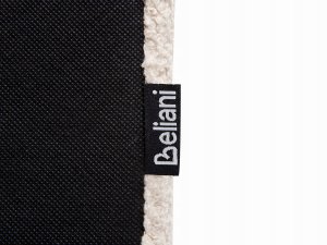 Beliani Łóżko z pojemnikiem Boucle ORBEY 140 x 200 cm Złamana biel 12