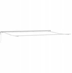 vidaXL Rama markizy Biały 600 × 350 cm Aluminium Lumarko 2