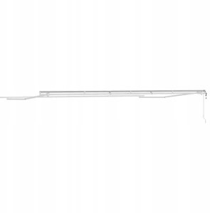 vidaXL Rama markizy Biały 600 × 350 cm Aluminium Lumarko 7