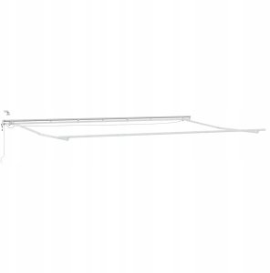 vidaXL Rama markizy Ze LED Lights Biały 600 × 300 cm Aluminium Lumarko! 2