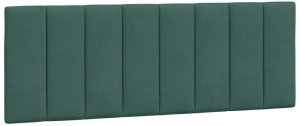 vidaXL Łóżko z materacem, Hanko, ciemnozielone, 120x200 cm, aksamitne Lumarko! 5