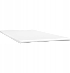 vidaXL Łóżko kontynentalne z materacem i LED, różowe, 80x220 cm Lumarko! 9