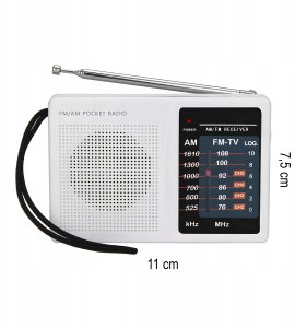 Radio Retoo Radio FM białe 7