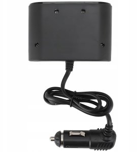 Ładowarka Retoo ROZDZIELACZ ZAPALNICZKI SAMOCHODOWEJ 3xGNIAZDA 2xUSB 6