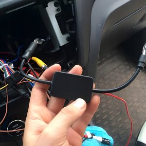 Wzmacniacz samochodowy Retoo WZMACNIACZ ANTENOWY SAMOCHODOWY MOCNY 8