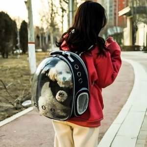 Retoo TRANSPORTER TORBA PLECAK KOTA PSA PRZEŹROCZYSTY 4