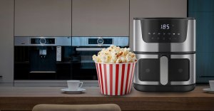 Kuchenka Retoo A-D FRYTKOWNICA DUŻA 5,5L Piekarnik 1800W 5