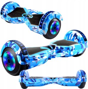 Retoo HOVERBOARD DESKOROLKA ELEKTRYCZNA LED GŁOŚNIK BT 8 CALI 7