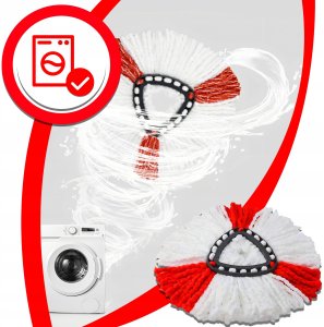 Retoo 10x WKŁAD DO MOPA OBROTOWEGO ZAMIENNIK VILEDA TURBO MEGA CHŁONNE 8