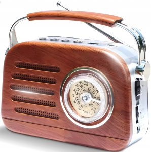 Radio Retoo Radio FM z Bluetooth / Radio FM with bluetooth CZERWONE 2