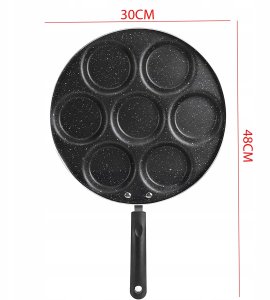 Patelnia Retoo PATELNIA DO NALEŚNIKÓW jajka / Egg and pancake pan 7