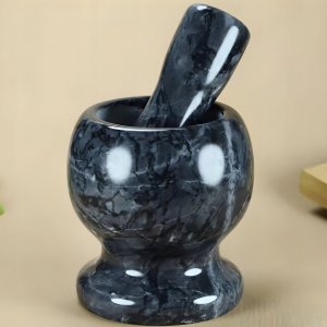 Retoo Moździerz kamienny kuchenny 2