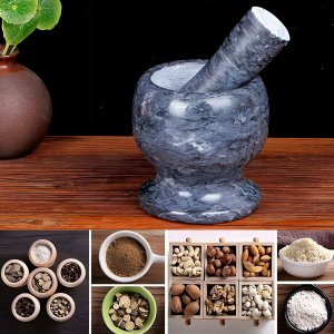 Retoo Moździerz kamienny kuchenny 5