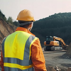 Retoo KAMIZELKA ODBLASKOWA Z KIESZENIAMI OSTRZEGAWCZA ŻÓŁTA UNIWERSALNA DROGOWA 4