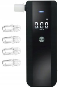 Alkomat Retoo PROFESJONALNY ALKOMAT ELEKTRONICZNY KALIBRACJA PRECYZYJNY + 5X USTNIKÓW 9