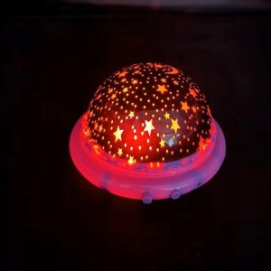 Xrec PROJEKTOR GWIAZD LAMPKA NOCNA KSIĘŻYC USB BATERIE RZUTNIK 7