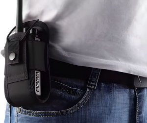Verk Kabura na krótkofalówkę etui futerał radio pokrowiec na pas uchwyt do radia 10