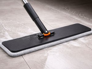 Mop Verk Mop płaski z mikrofibrą wyciskaczem teleskopowy obrotowy chłonny do podłóg 10