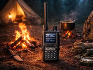 Krótkofalówka Verk Krótkofalówka baofeng uv-5r mini duży zasięg do 20km latarka 1600mah 2