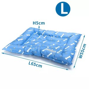 Nobleza Mata chłodząca L 65x55cm dla psa lub kota żelowa z nadrukiem w kostki 2