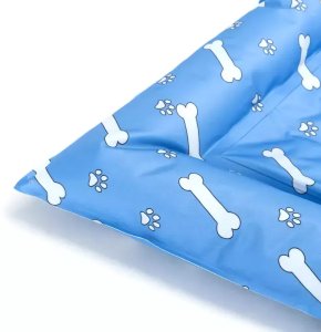 Nobleza Mata chłodząca L 65x55cm dla psa lub kota żelowa z nadrukiem w kostki 4