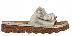 Rieker Rieker Slides Shoes V8763-60 Beżowe 40 4